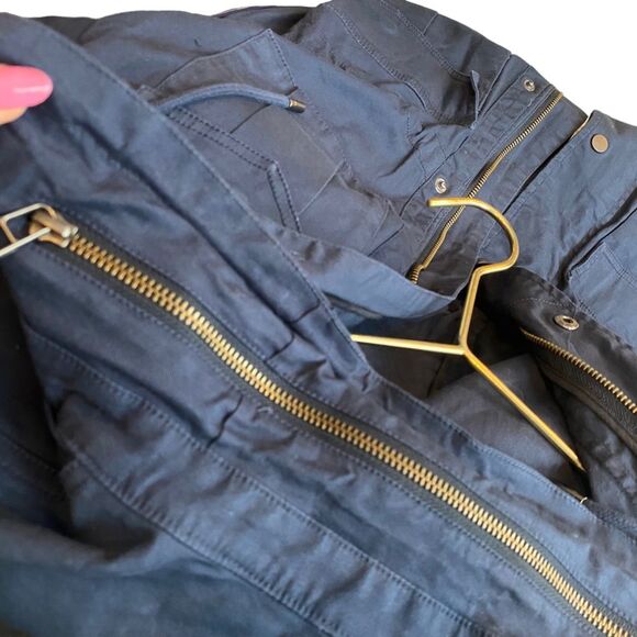 ATM Anthony Thomas Melillo Navy Utility Field Jacket Size M Striped - Picture 12 of 13